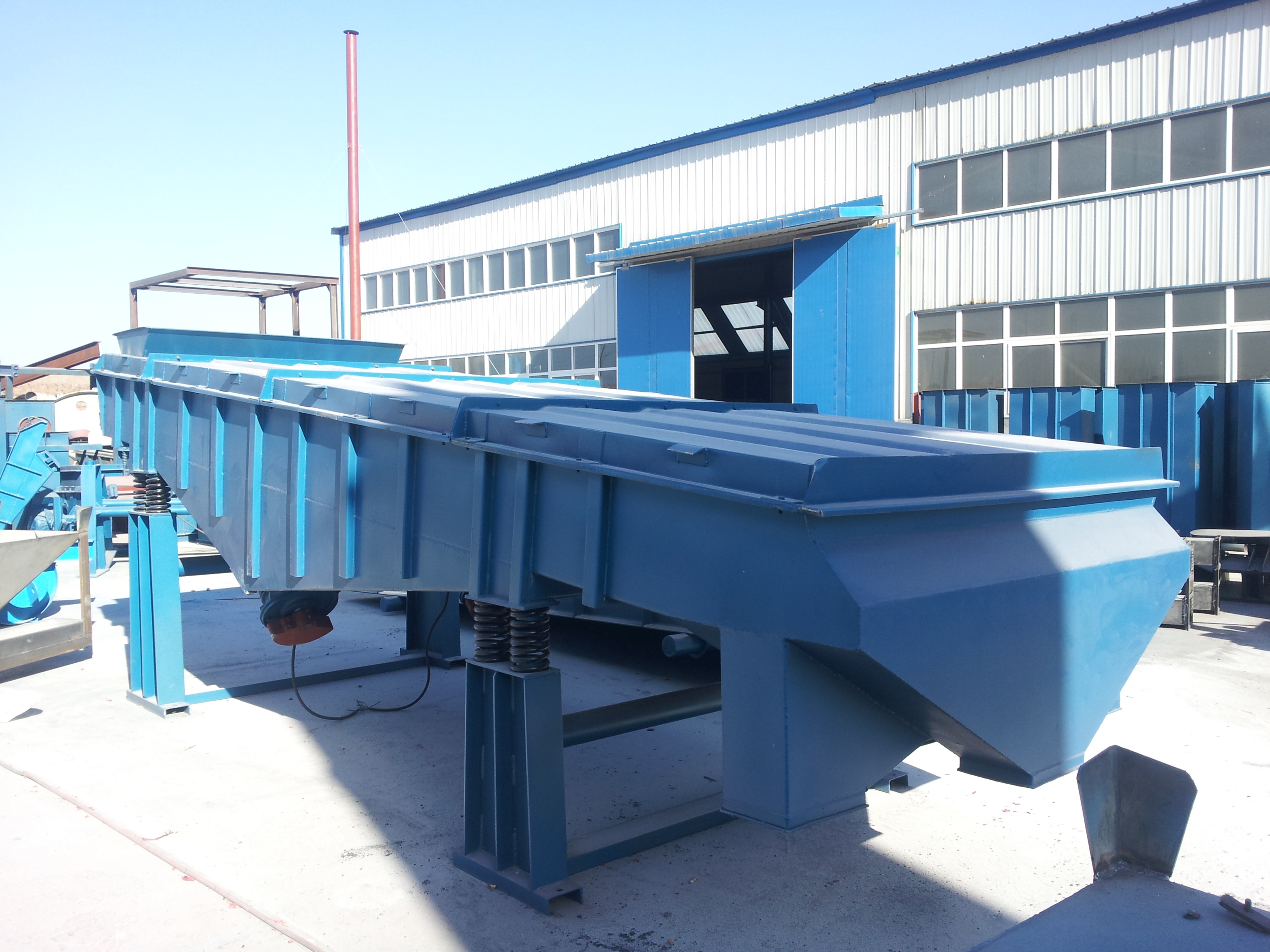 直線振動篩生產(chǎn)線配套設(shè)備 直線振動篩生產(chǎn)線配套設(shè)備
