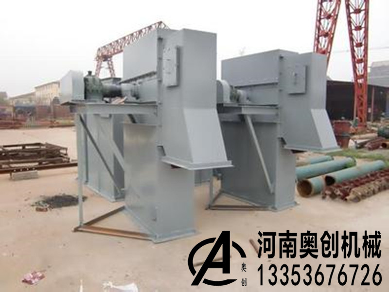 板鏈斗提機(jī)現(xiàn)場安裝圖