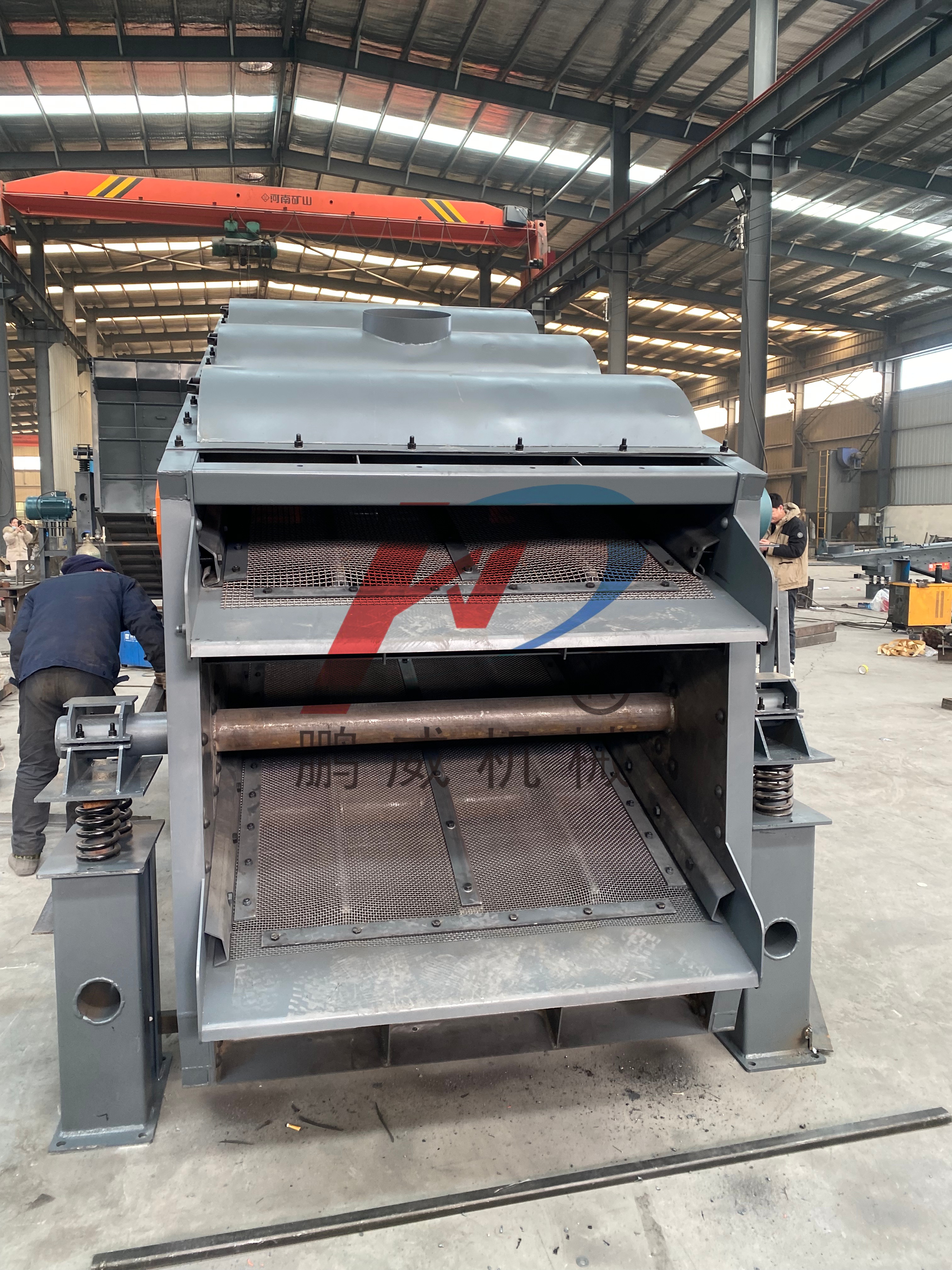 圓振動(dòng)篩的軸承拆裝方法